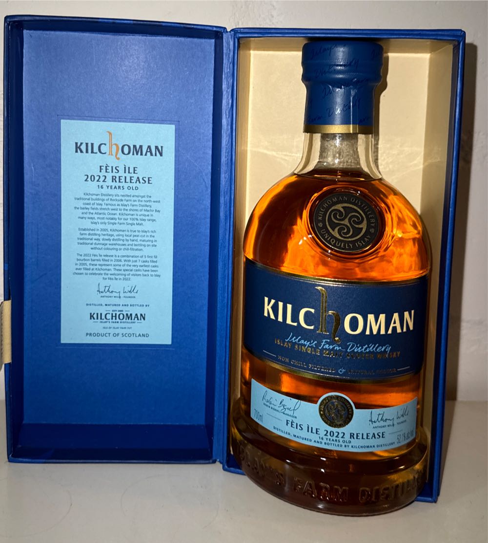 Kilchoman Feis Ile 2022 - Kilchoman Distillery (700 mL) alcohol collectible - Main Image 2