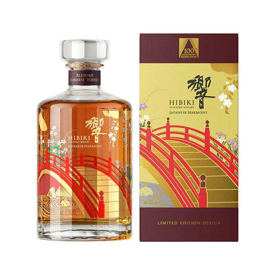 Suntory Hibiki Harmony 100th Anniversary Edition Design 100th Japanese Whisky Limited 43% Vol. - Suntory (700 mL) alcohol collectible [Barcode 080686004646] - Main Image 2