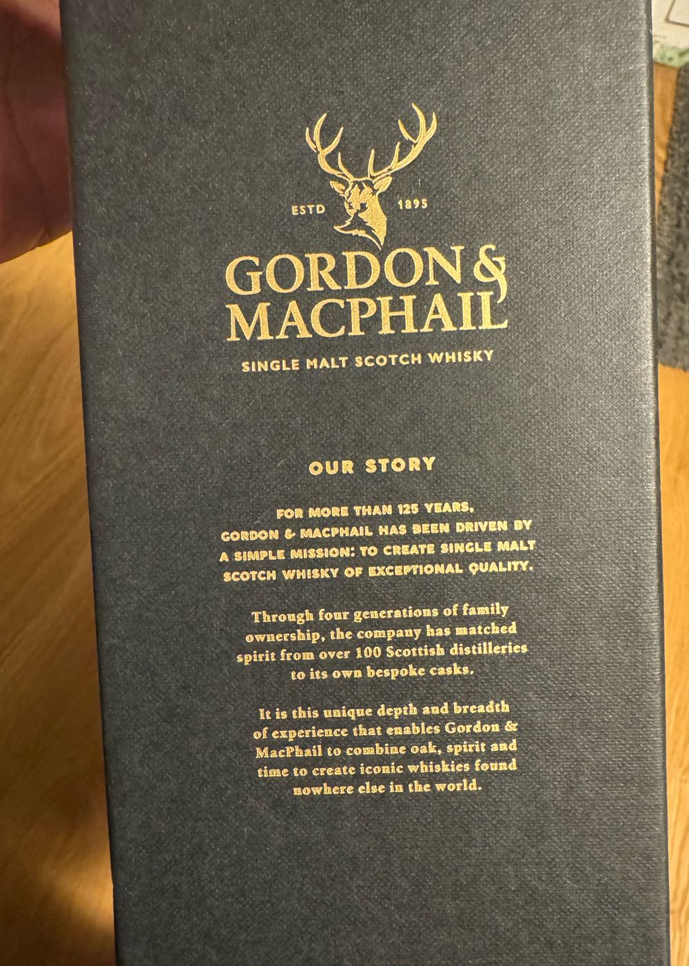 Macallan Gm And 2020 G&m Speymalt 0 7l 57 9 Online - Gordon & MacPhail (700 mL) alcohol collectible [Barcode 5020613079946] - Main Image 4