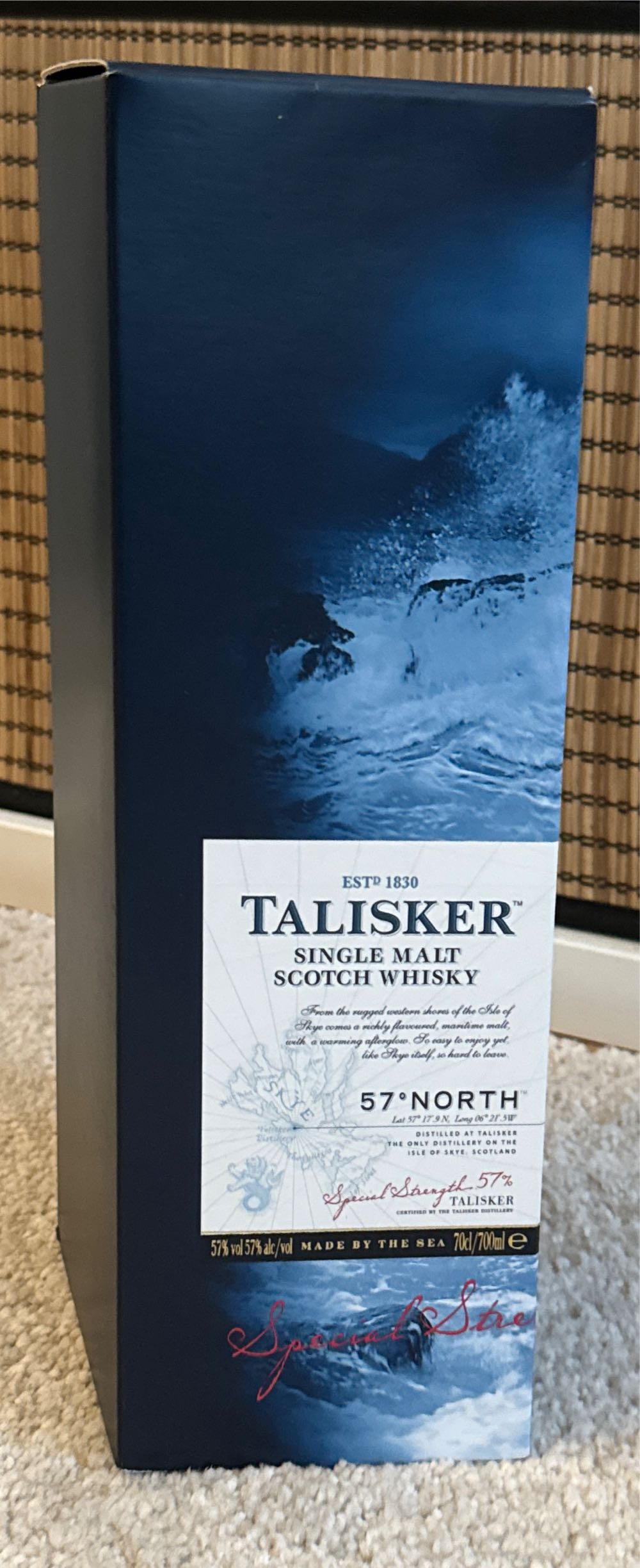Malt Talisker 57° North Single Malt Scotch Whisky 57 North 57% 0.7l 700ml 0 57º 70 - Talisker Distillery (700 mL) alcohol collectible [Barcode 5000281024332] - Main Image 2
