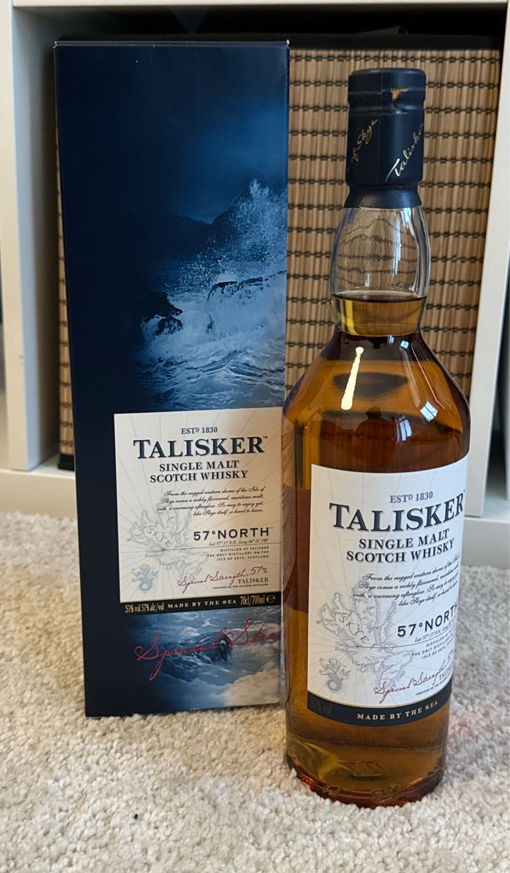 Malt Talisker 57° North Single Malt Scotch Whisky 57 North 57% 0.7l 700ml 0 57º 70 - Talisker Distillery (700 mL) alcohol collectible [Barcode 5000281024332] - Main Image 3