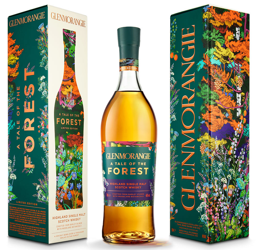 GLENMORANGIE Tale Of The Forest Limited Edition Highland Single Malt Scotch Whisky - The Glenmorangie Distillery (700 mL) alcohol collectible [Barcode 5010494979640] - Main Image 3