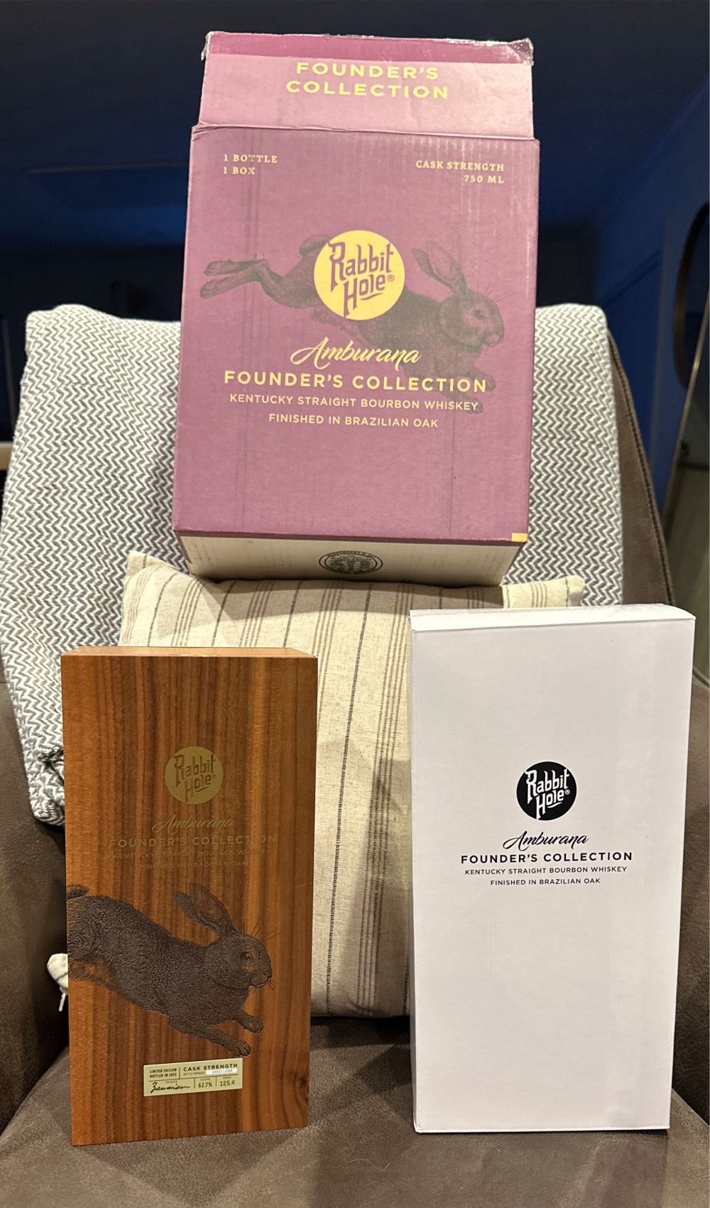 Rabbit Hole Founder’s Coll. “Amburana” - Rabbit Hole Distilling (750 mL) alcohol collectible [Barcode 856581006692] - Main Image 3