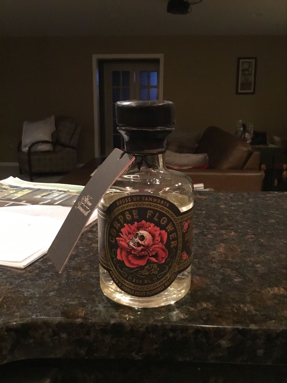 Distillery Of __________ Modern Art: Peach Flavored Vodka