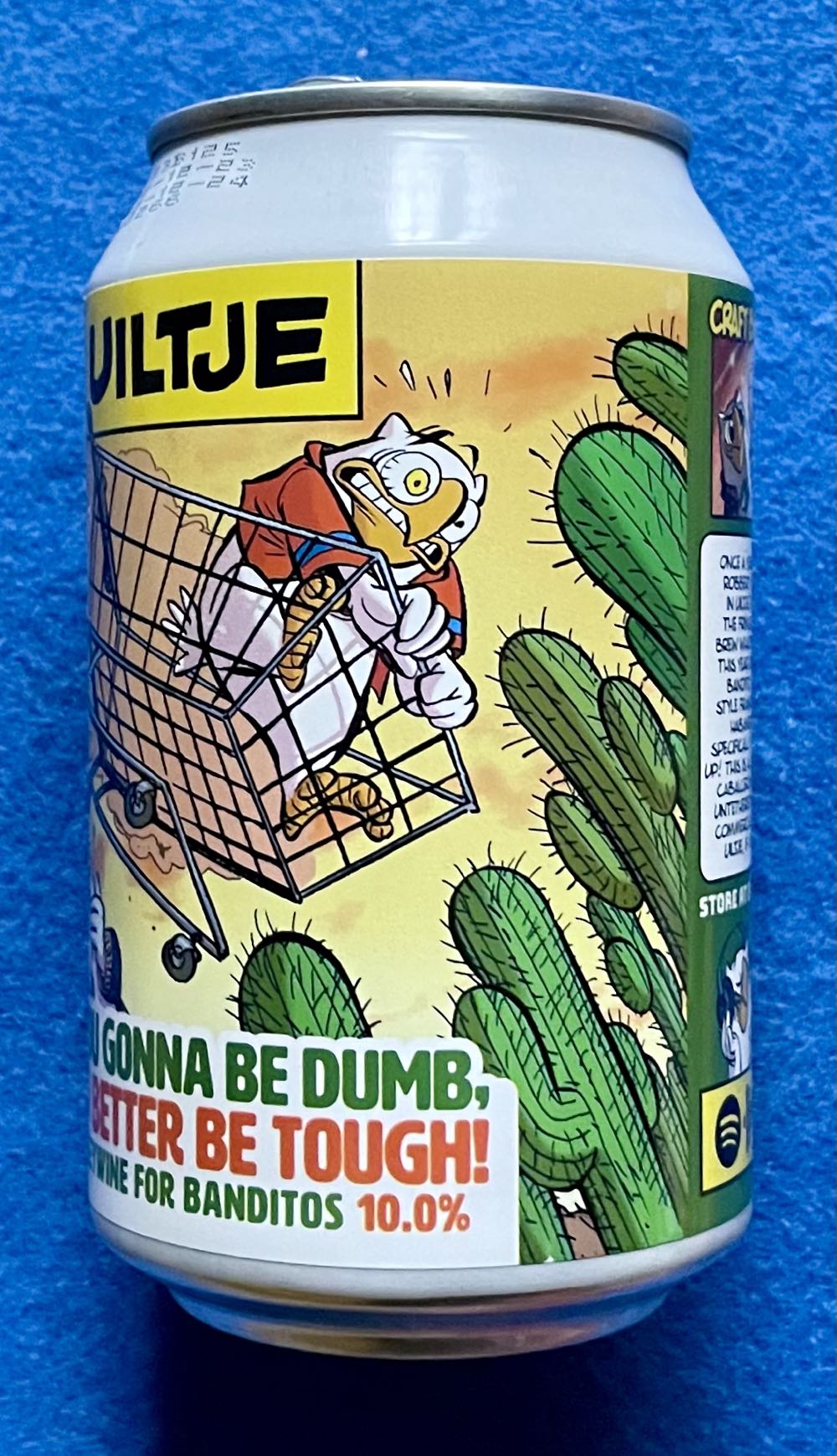 If You Gonna Be Dumb, You Better Be Tough! - Uiltje Brewing Company (330 mL) alcohol collectible [Barcode 8720618914781] - Main Image 2