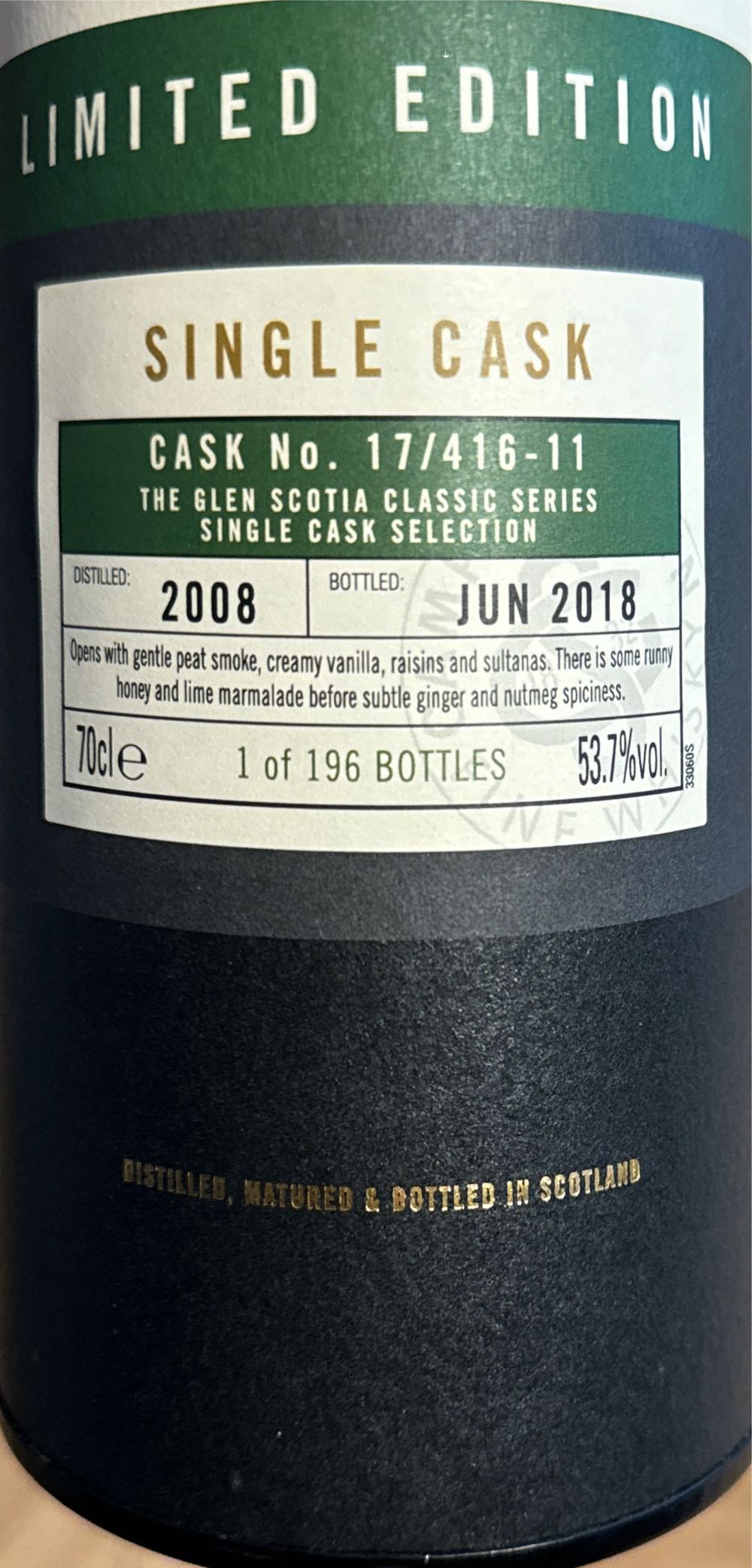 Glen Scotia And - Glen Scotia Distillery (700 mL) alcohol collectible [Barcode 5016840330608] - Main Image 2