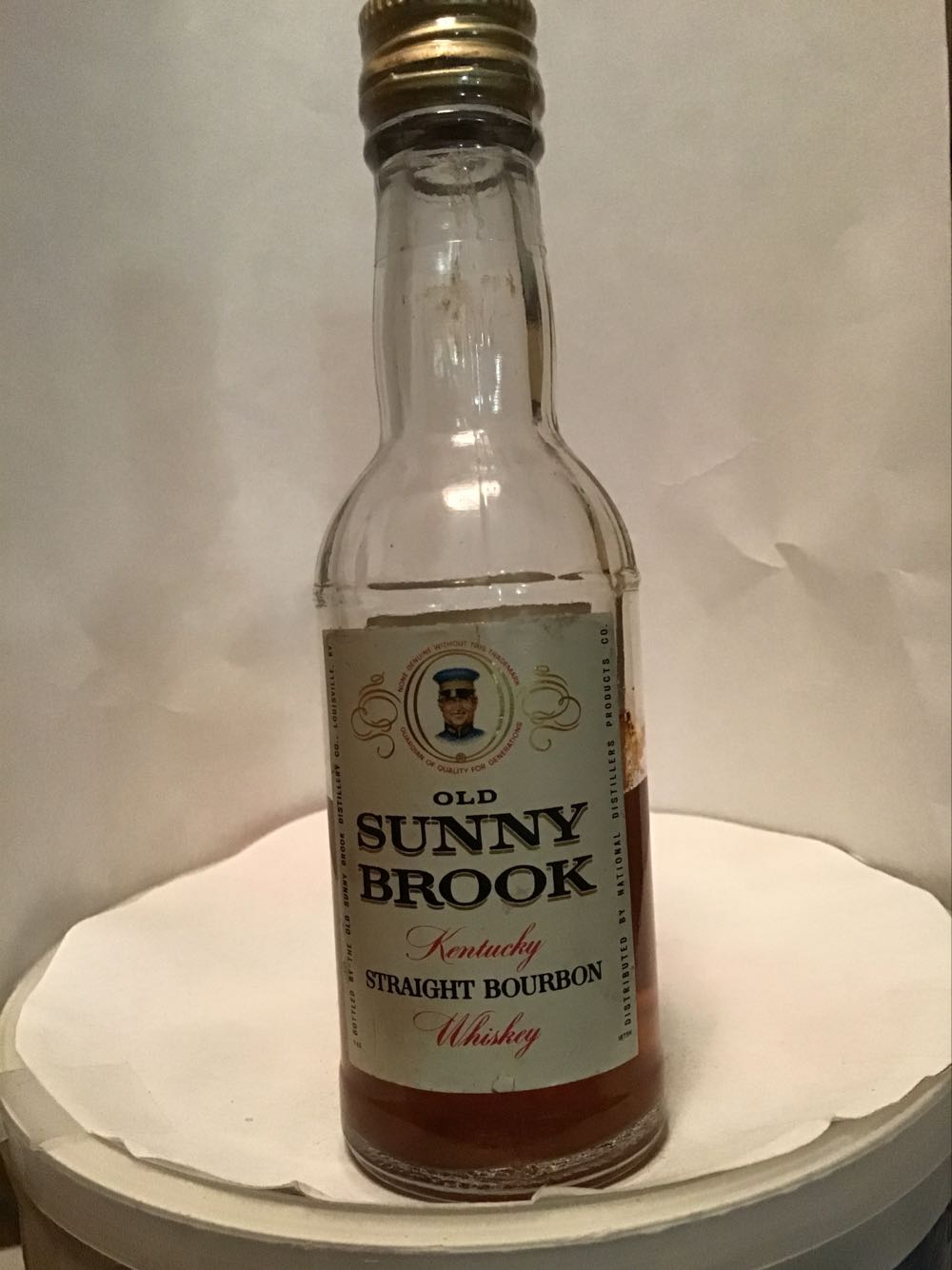 Old Sunny Brook - National Distillers Products Co (1.10 FL OZ) alcohol collectible - Main Image 2