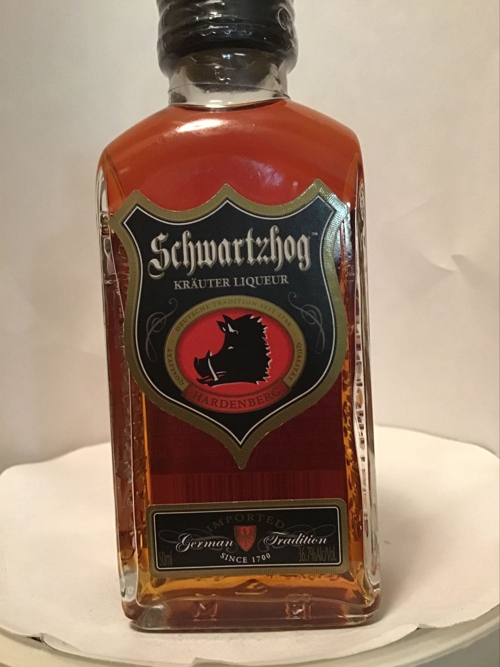 Schwartzhog - Hardenburg (50 mL) alcohol collectible - Main Image 1