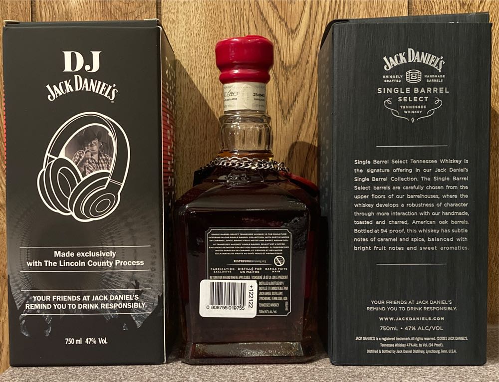 Jack Daniel’s Single Barrel Select - Jack Daniel’s Distillery, Lynchburg, TN (750 mL) alcohol collectible - Main Image 3