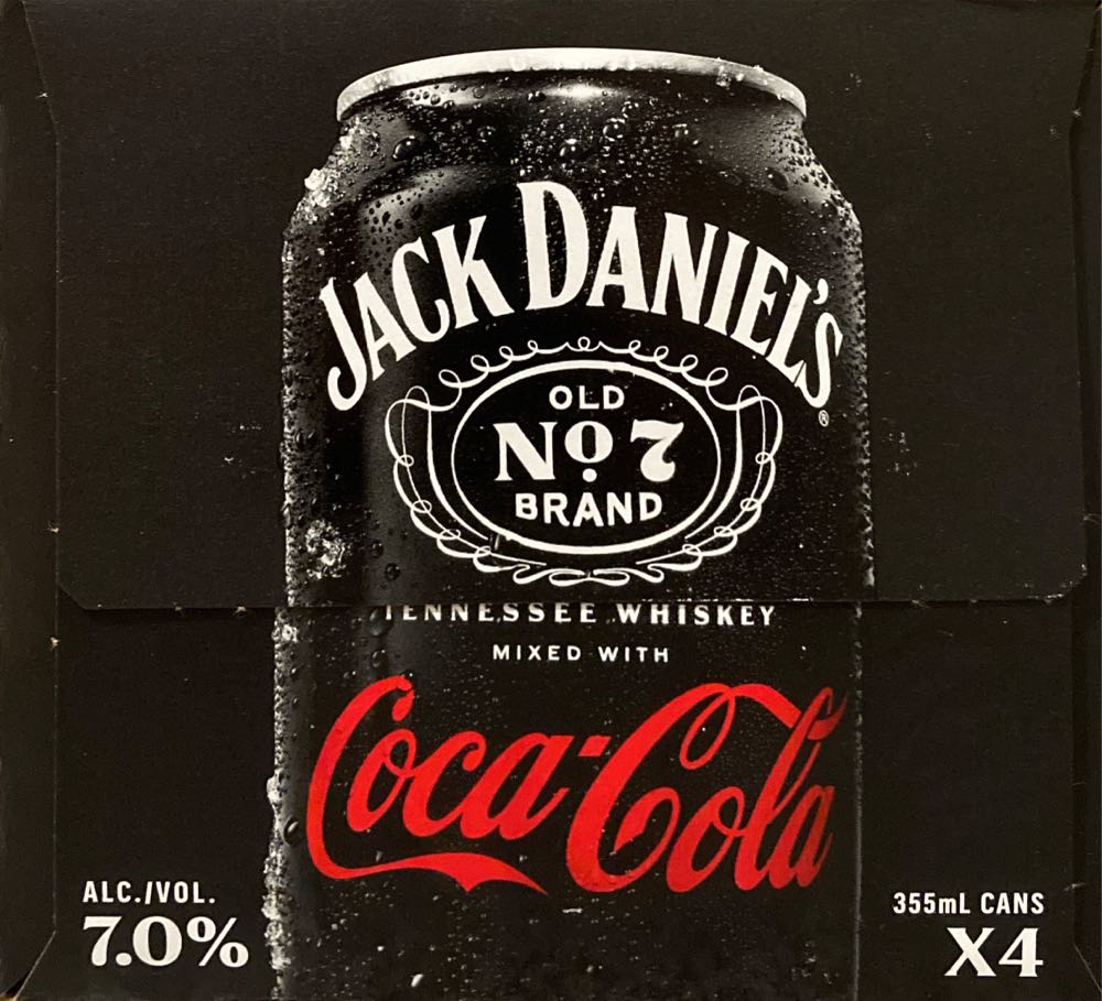 Jack Daniel’s Jack & Coke - Jack Daniel’s Distillery, Lynchburg, TN (355 mL) alcohol collectible - Main Image 4