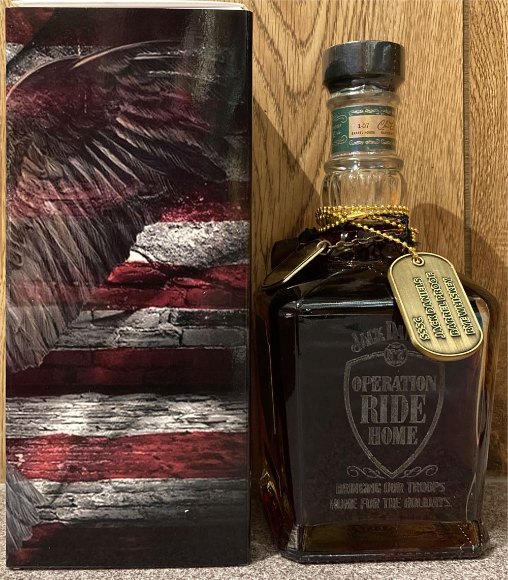 Jack Daniel’s Single Barrel Barrel Proof Rye - Jack Daniel’s Distillery, Lynchburg, TN (750 mL) alcohol collectible - Main Image 2