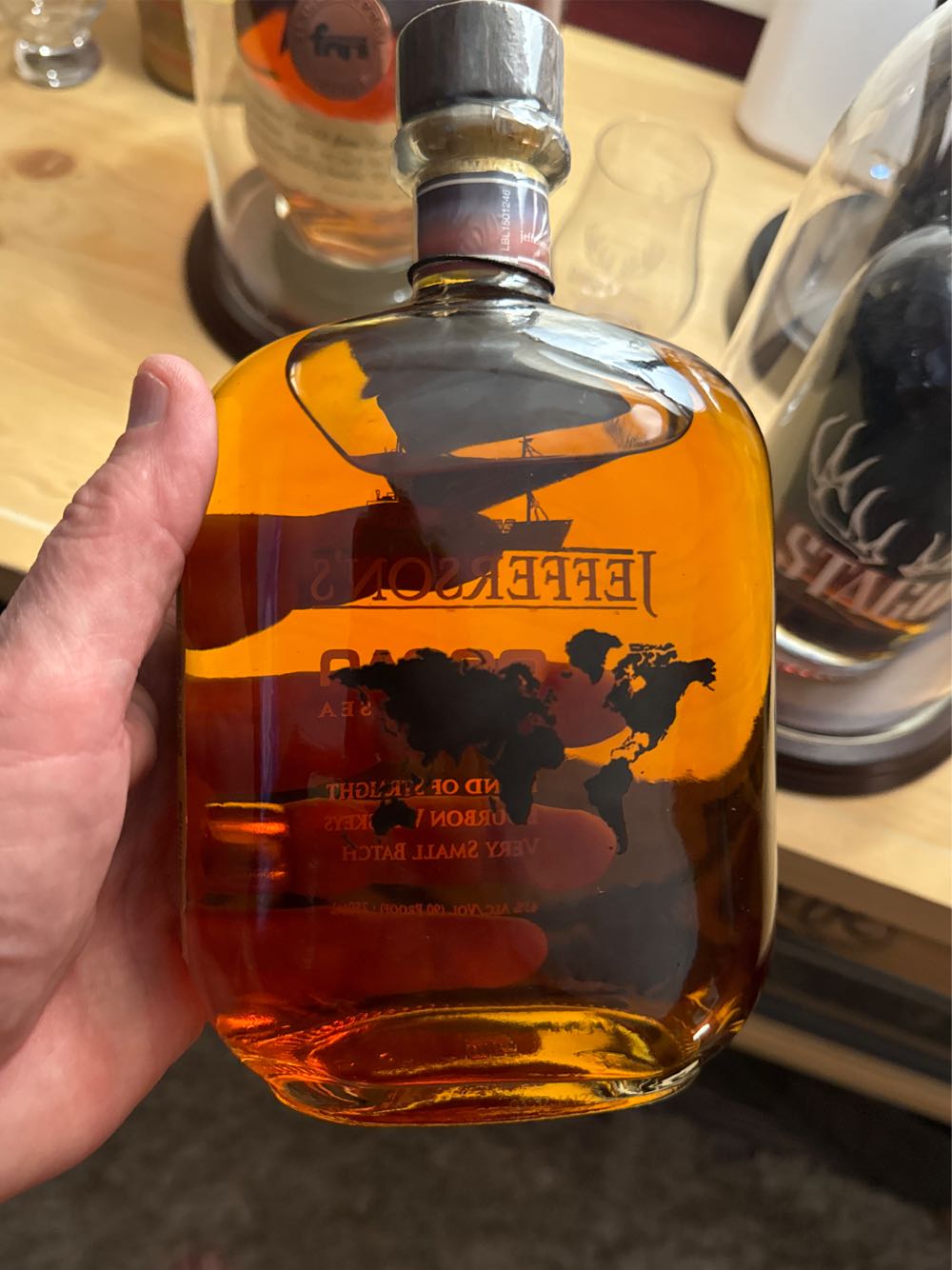 Jefferson’s Ocean Aged At Sea - Jeffersons Distillery (750 mL) alcohol collectible [Barcode 814794010646] - Main Image 2