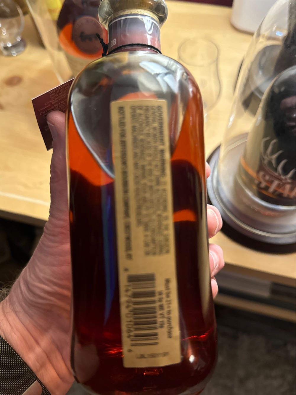 Jefferson’s Ocean Aged At Sea - Jeffersons Distillery (750 mL) alcohol collectible [Barcode 814794010646] - Main Image 3