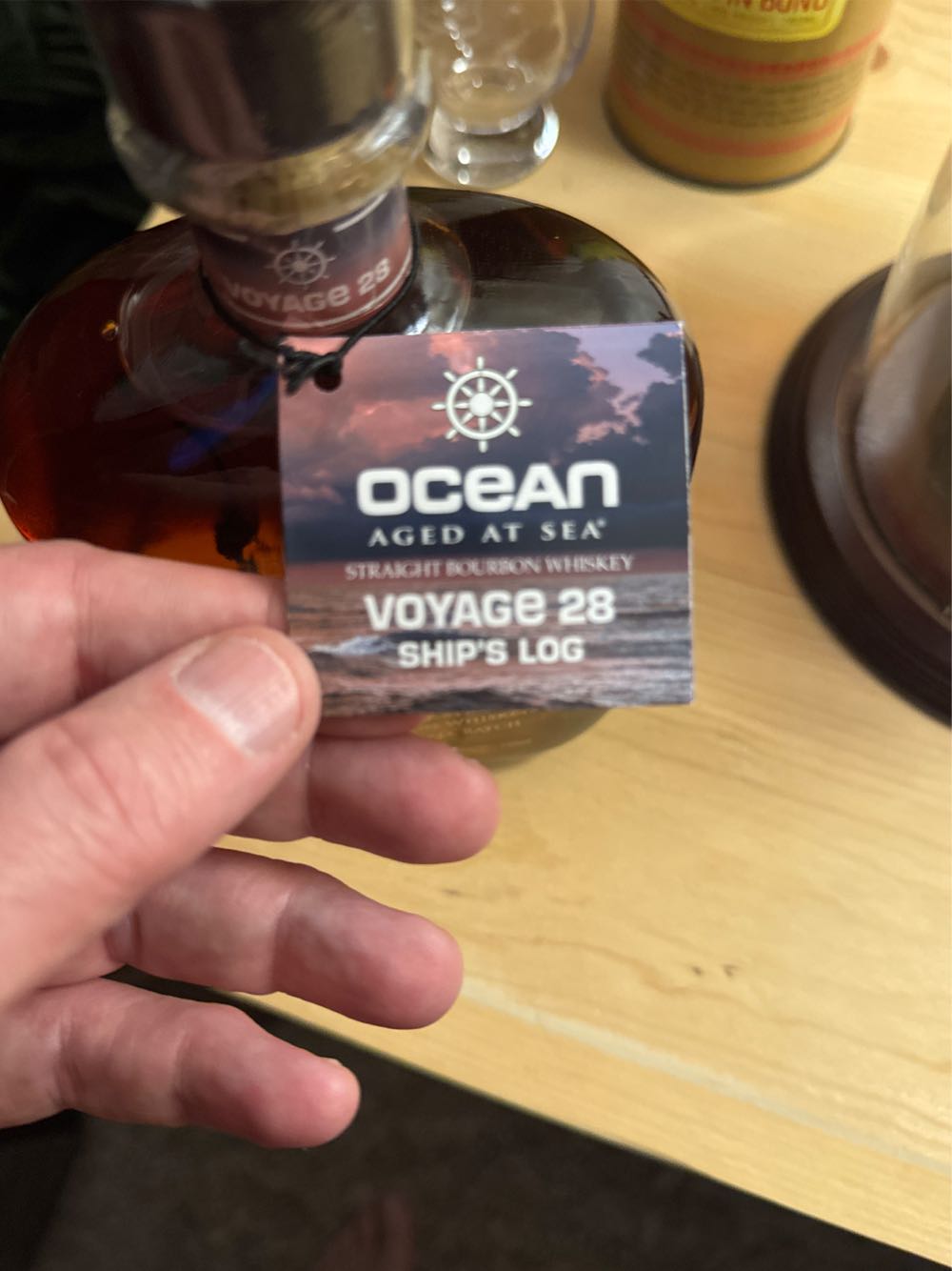 Jefferson’s Ocean Aged At Sea - Jeffersons Distillery (750 mL) alcohol collectible [Barcode 814794010646] - Main Image 4