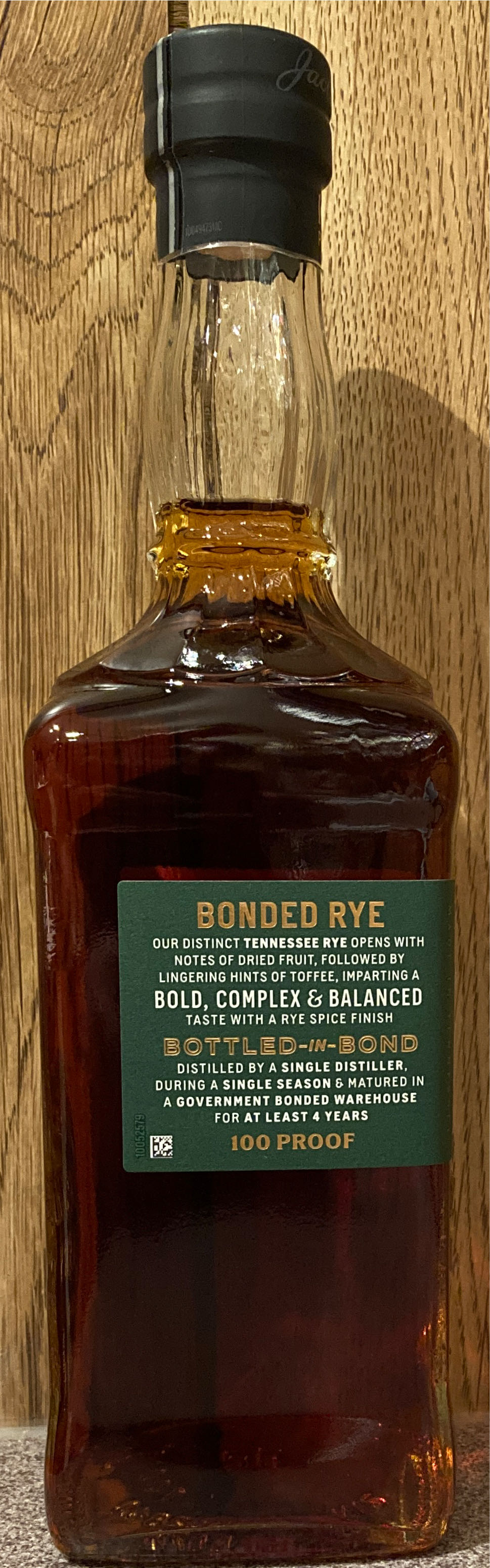 Jack Daniel’s Bonded Rye - Jack Daniel’s Distillery, Lynchburg, TN (700 mL) alcohol collectible - Main Image 4