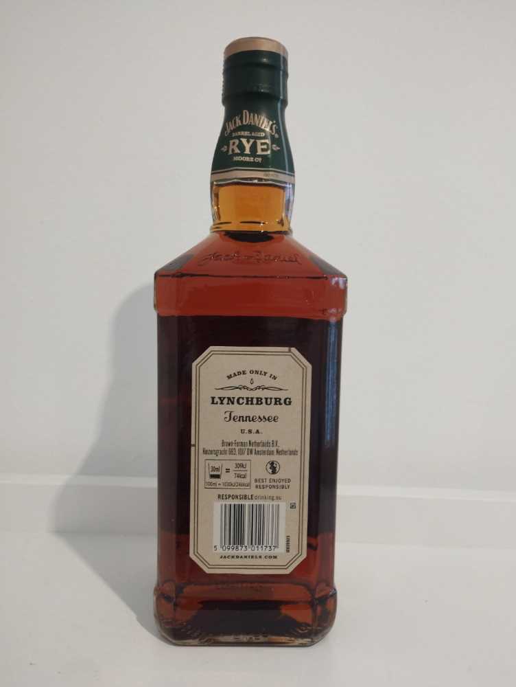 Black Label Rye  (1000 mL) alcohol collectible - Main Image 2
