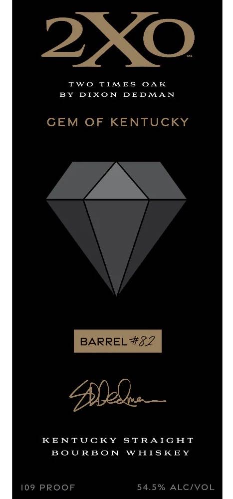 2XO Gem Of Kentucky - 2XO (750 mL) alcohol collectible [Barcode 084279008134] - Main Image 3