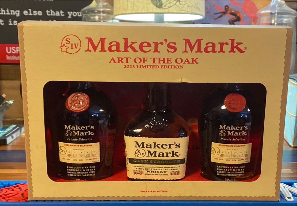 Maker’s Mark ”art Of The Oak” Limited Edition Cask Strength ... - Makers Mark Distillery, Inc. alcohol collectible [Barcode 085246502525] - Main Image 2