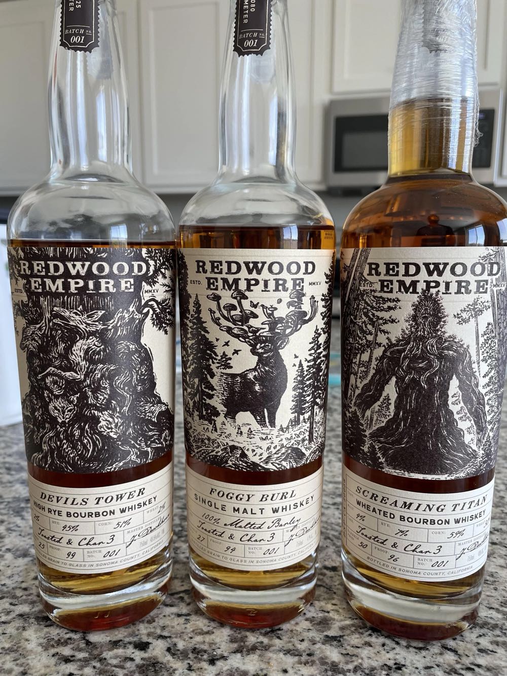 Redwood Empire Foggy Burl  (750 mL) alcohol collectible [Barcode 851718000796] - Main Image 2