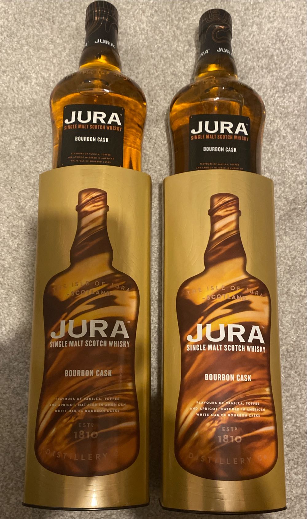 Jura Bourbon Cask New Design - Jura Distillery (700 mL) alcohol collectible [Barcode 5013967019874] - Main Image 2