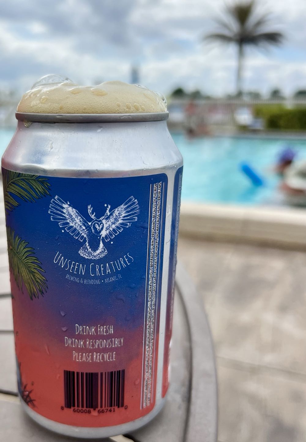 Unseen Creatures Brewing and Blending Agama Amber Ale - Unseen Creatures Brewing and Blending, Miami alcohol collectible - Main Image 2