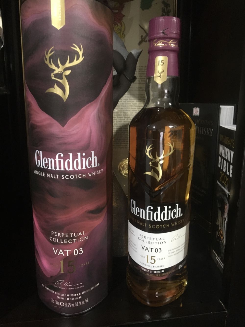 GLENFIDDICH VAT 03 15y Single Malt Scotch Whisky - The Glenfiddich Distillery (700 mL) alcohol collectible [Barcode 5010327325781] - Main Image 2