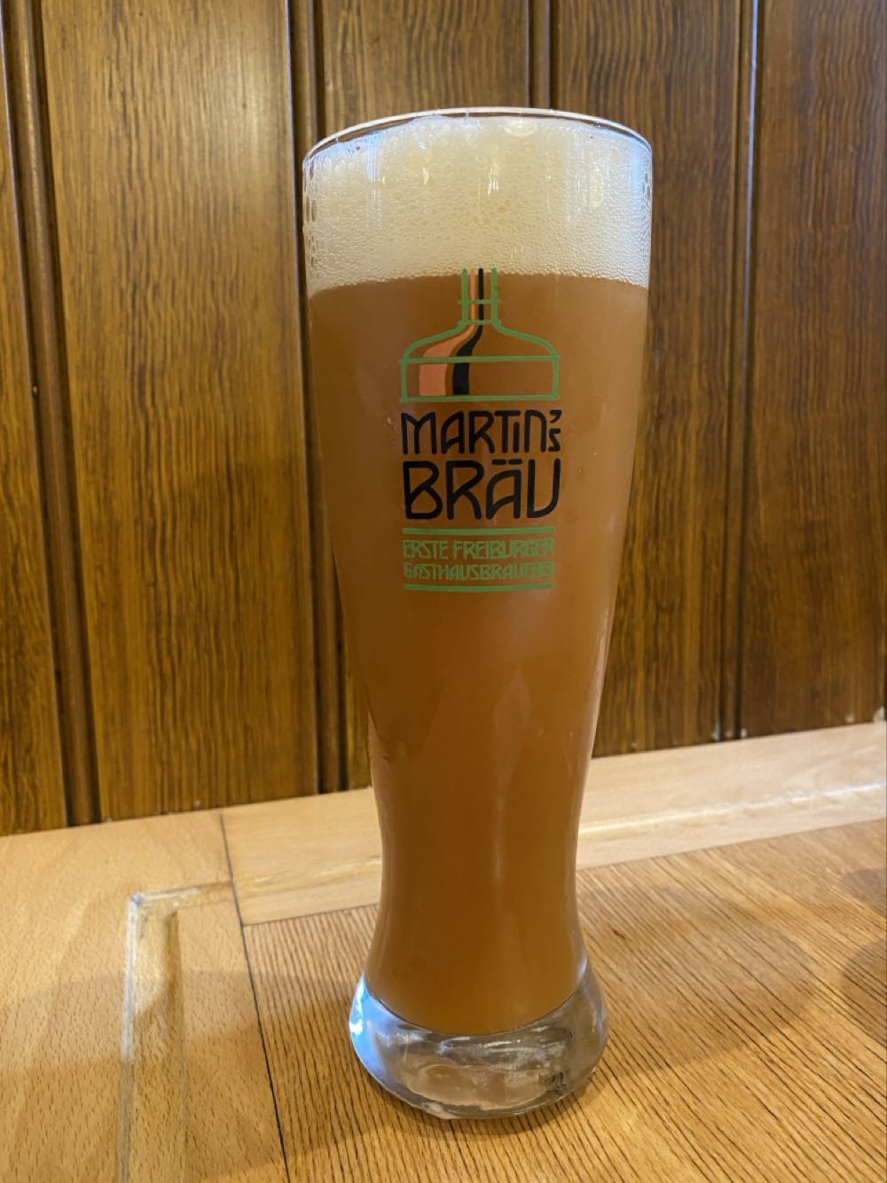 Martin‘s Bräu - Weißbier - Brauereischänke Martin‘s Bräu, 79098 Freiburg i.B. (500 mL) alcohol collectible - Main Image 2
