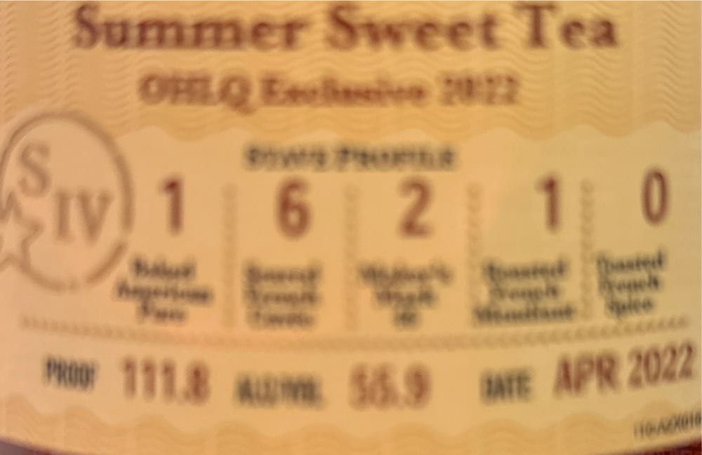 Maker’s Mark Private Selection -summer Sweet Tea  alcohol collectible [Barcode 085246500460] - Main Image 2