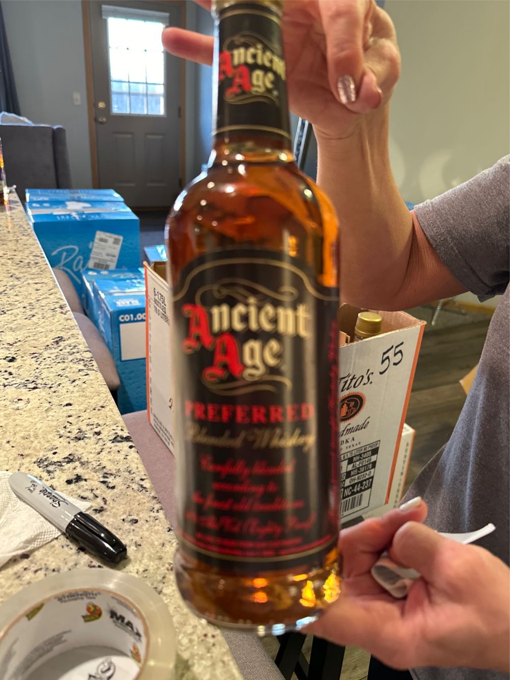 Ancient Age Preferred Blend Bourbon 750ml Frootbat  alcohol collectible [Barcode 080244005139] - Main Image 2