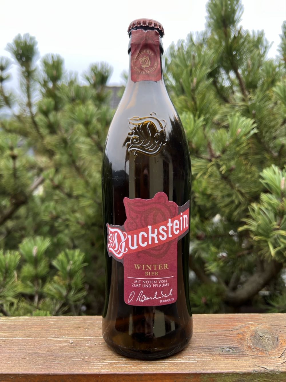 Duckstein - Winterbier - Duckstein GmbH (500 mL) alcohol collectible [Barcode 42400844] - Main Image 2