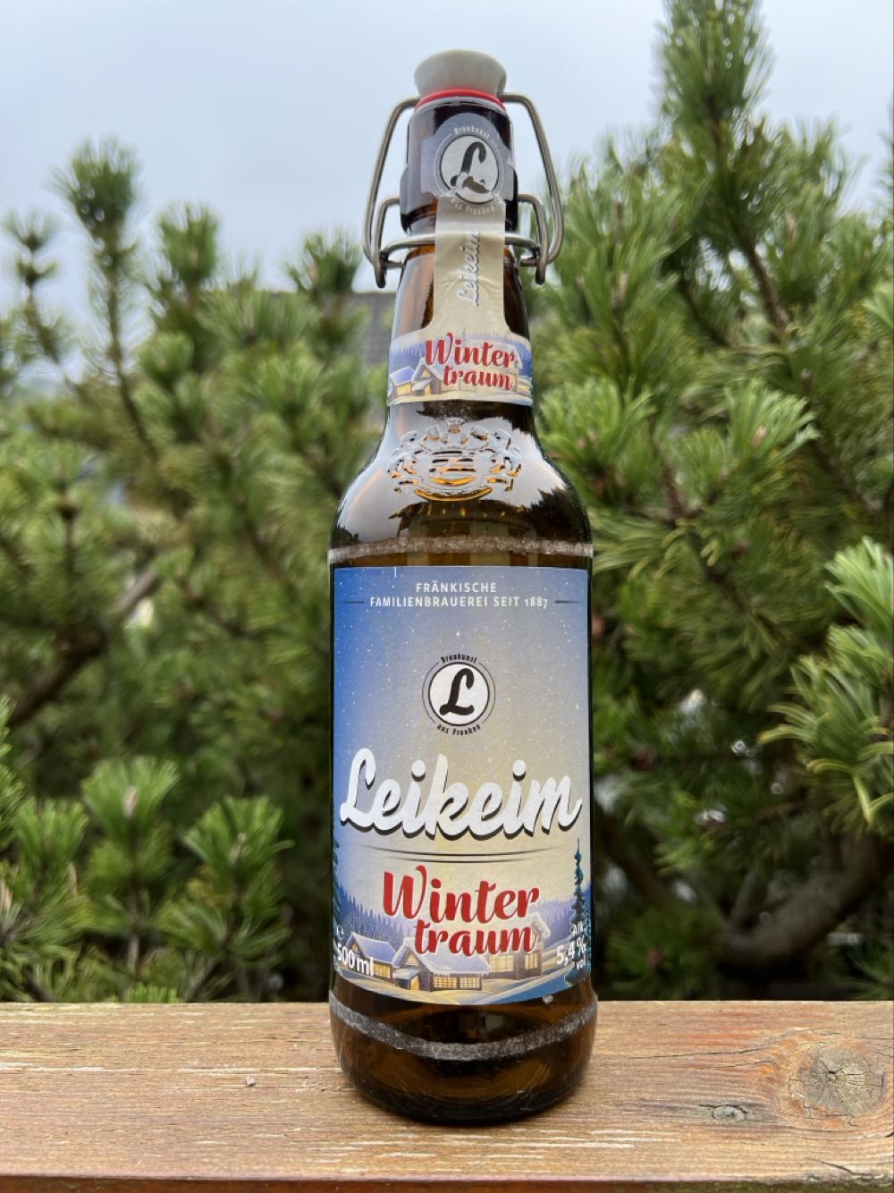 Leikeim - Wintertraum - Brauhaus Leikeim, 96264 Altenkunstadt (500 mL) alcohol collectible [Barcode 4016762214056] - Main Image 2