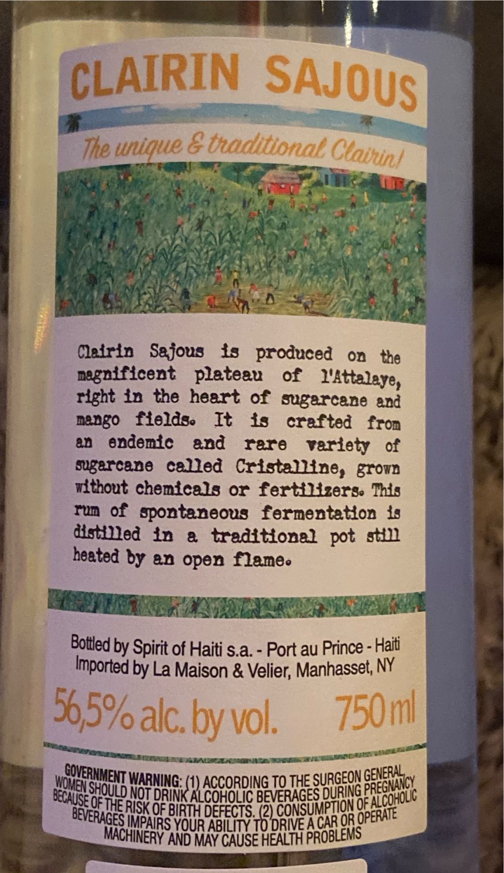 Clarin Sajous - Chelo alcohol collectible [Barcode 810852032162] - Main Image 2