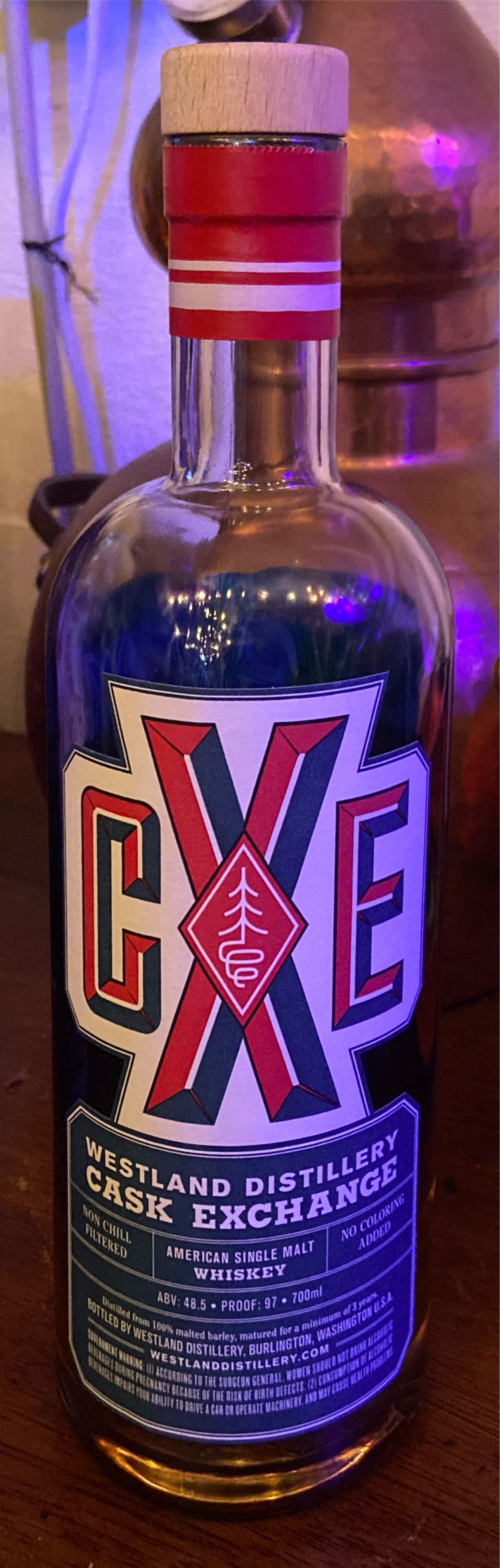 Westland Cask Exchange - Cloudburst - Westland Distillery alcohol collectible - Main Image 2