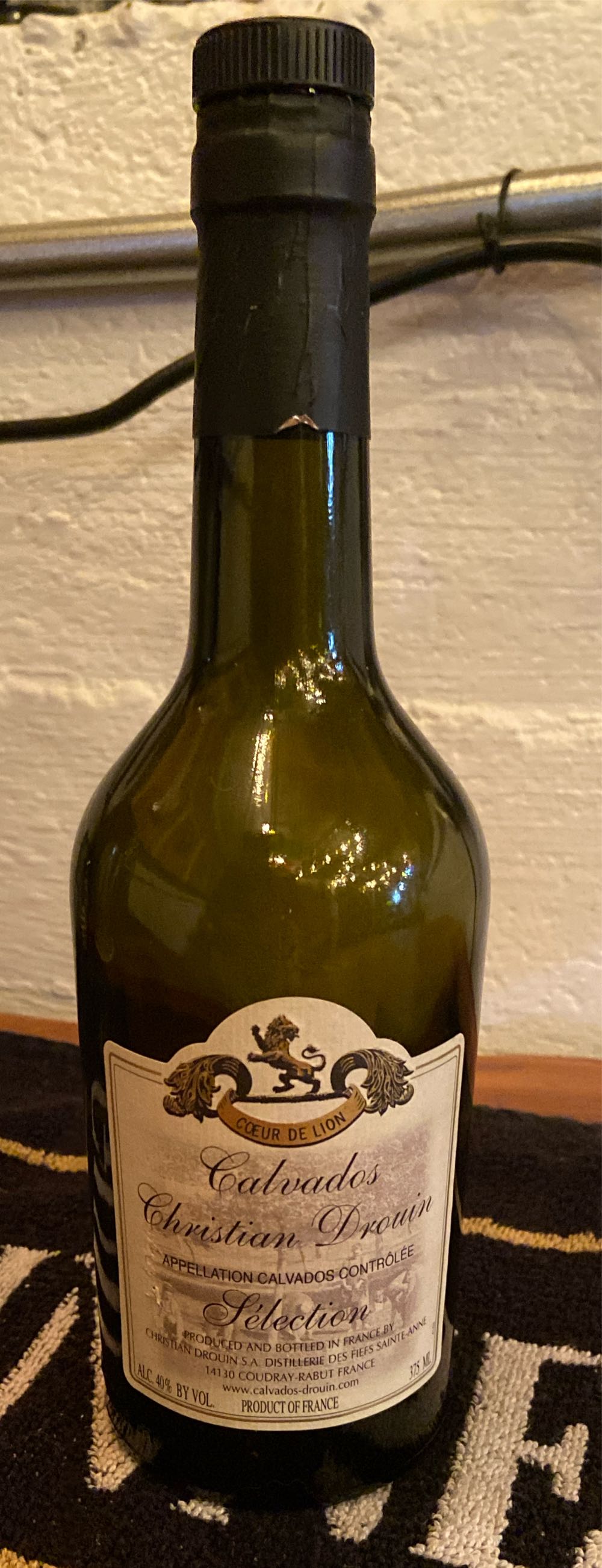 Vintage Tiny Bottle - Virginia Gentleman Virginia Whiskey