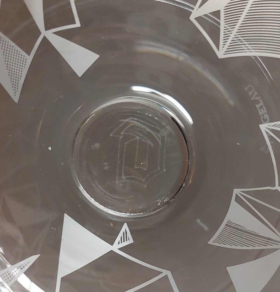 Crystal - versie 2 - Volle Witte D  alcohol collectible - Main Image 3