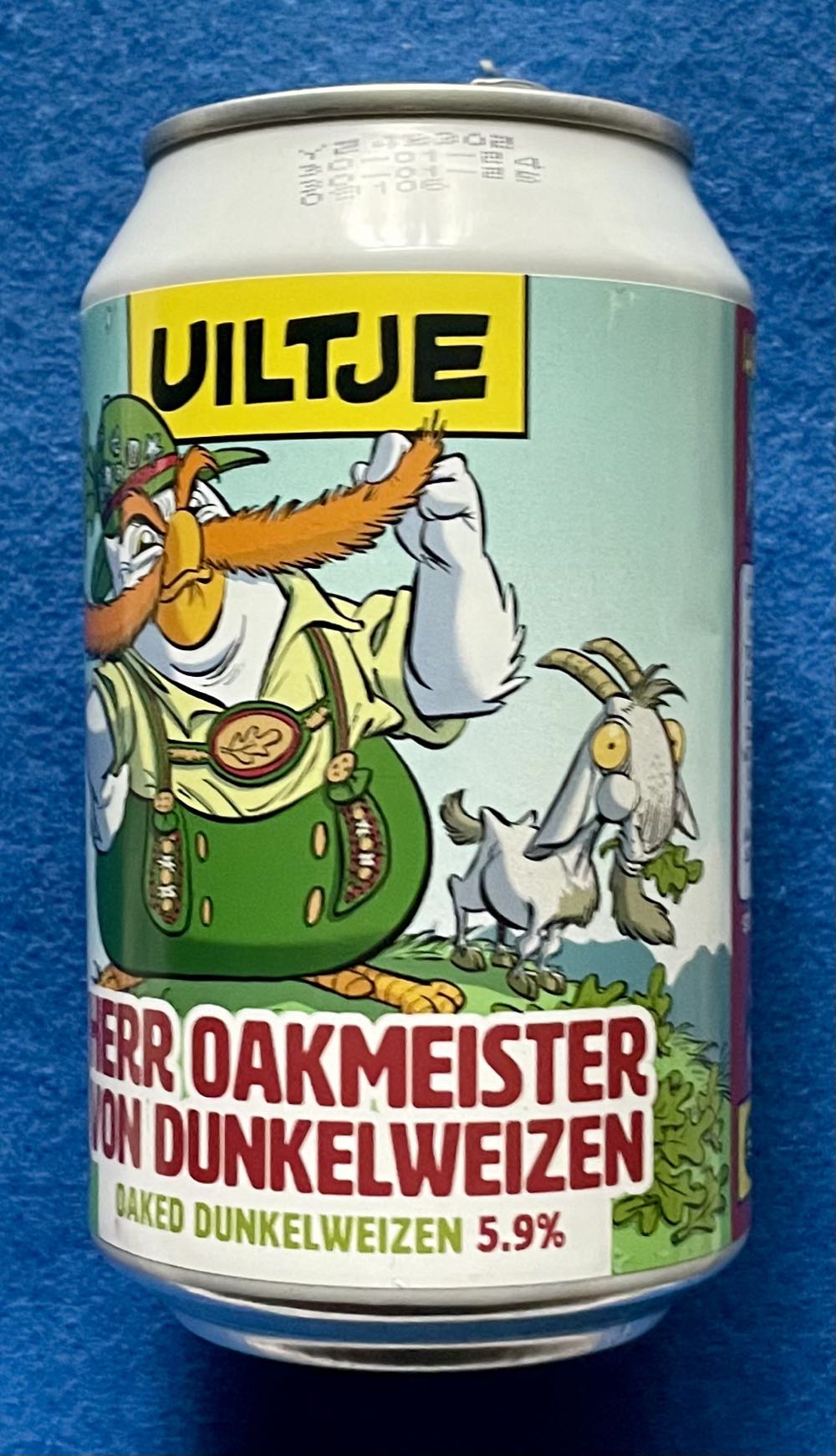 Herr Oakmeister Von Dunkelweizen - Uiltje Brewing Company (330 mL) alcohol collectible [Barcode 8721055140351] - Main Image 2