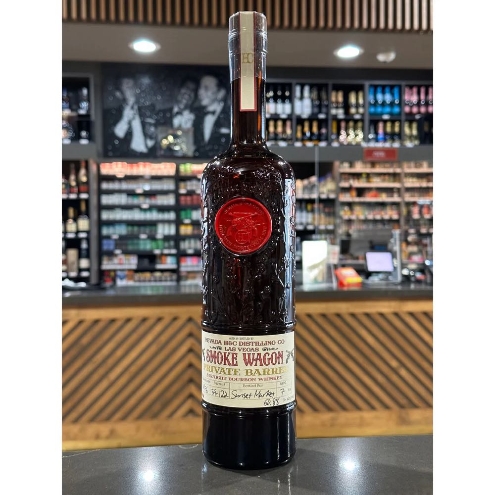 Smoke Wagon Liquor Lineup / Sunset Market Collaboration - Smoke Wagon (750 mL) alcohol collectible - Main Image 2