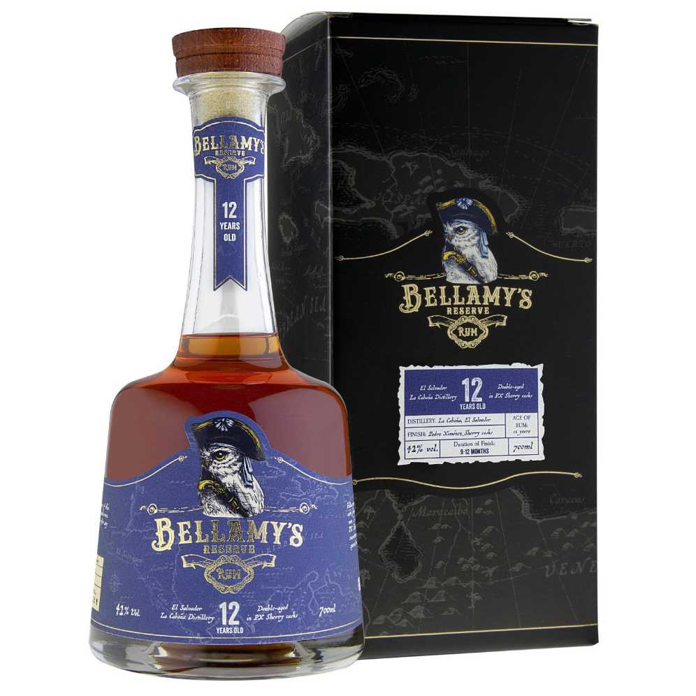 Bellamy’s Reserve Rum 12 Years Old - La Cobana (700mL) alcohol collectible [Barcode 4260253374990] - Main Image 2