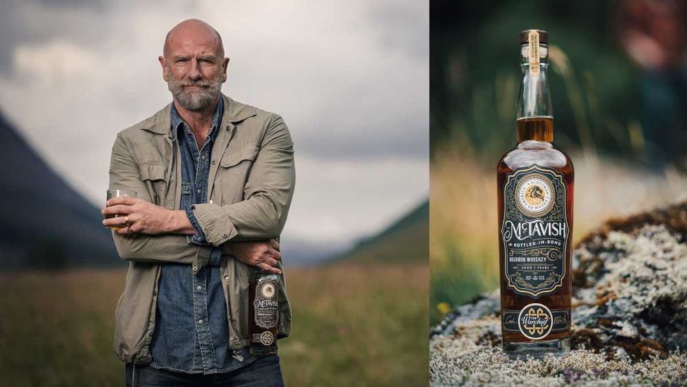 McTavish Bourbon Whiskey - MGP Indiana, Formerly Seagrams (750 mL) alcohol collectible - Main Image 2