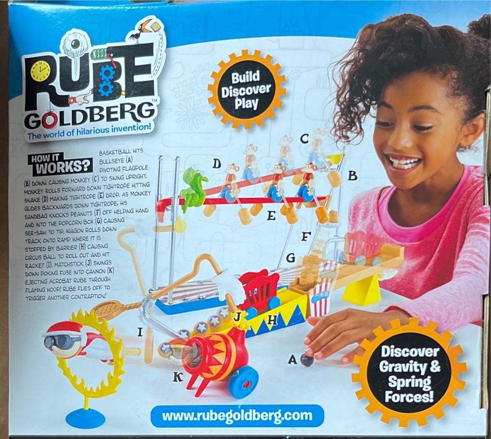 Rube Goldberg The Acrobat Challenge  alcohol collectible [Barcode 778988649947] - Main Image 2