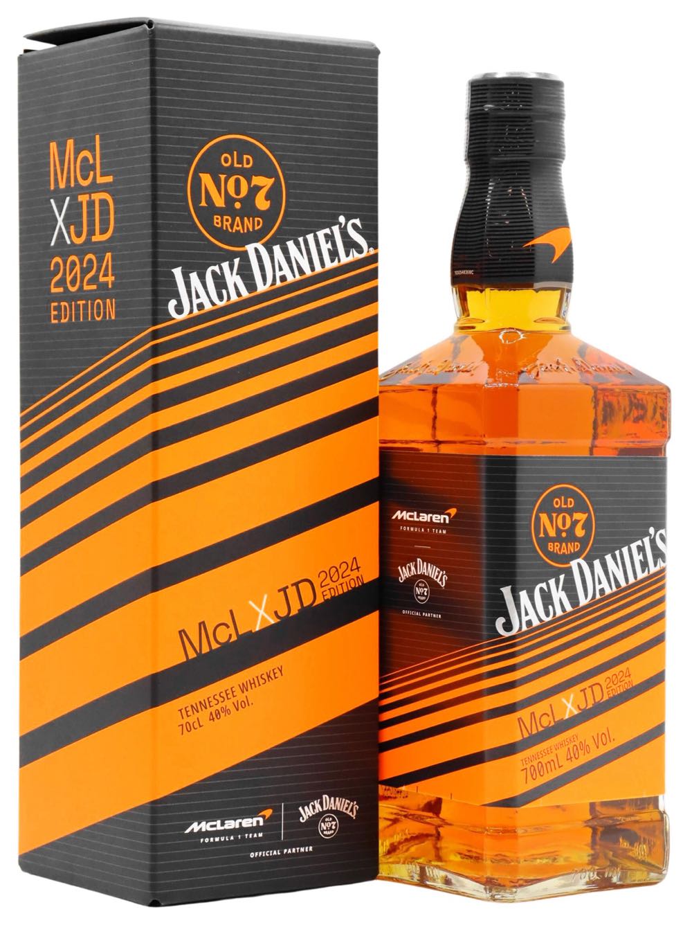 Jack Daniel’s No.7 McLaren F1 2024 - Jack Daniel’s Distillery, Lynchburg, TN (700 mL) alcohol collectible [Barcode 5099873026045] - Main Image 2
