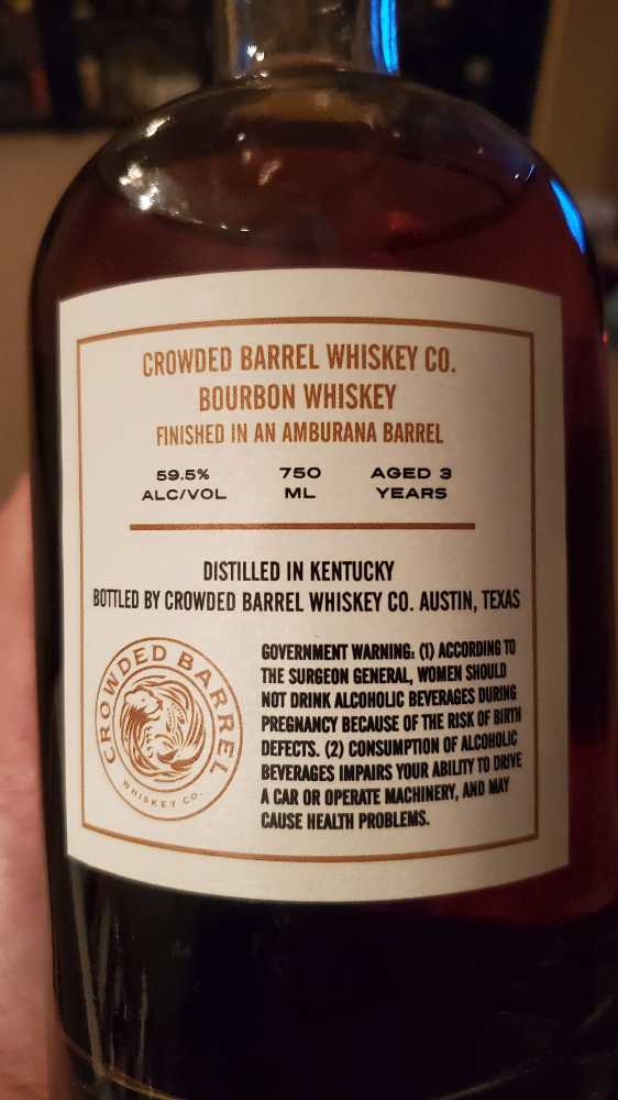 Boitata - Crowded Barrel Whiskey Co. (750 mL) alcohol collectible - Main Image 2