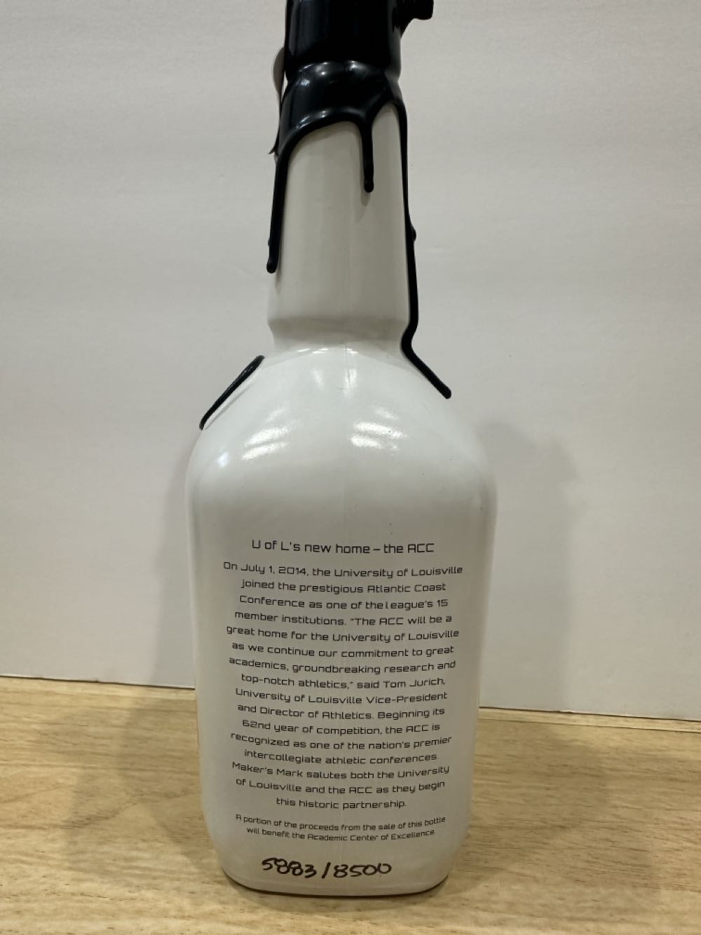 Makers Mark Tom Jurich - Makers Mark Distillery, Inc. (750 mL) alcohol collectible - Main Image 4