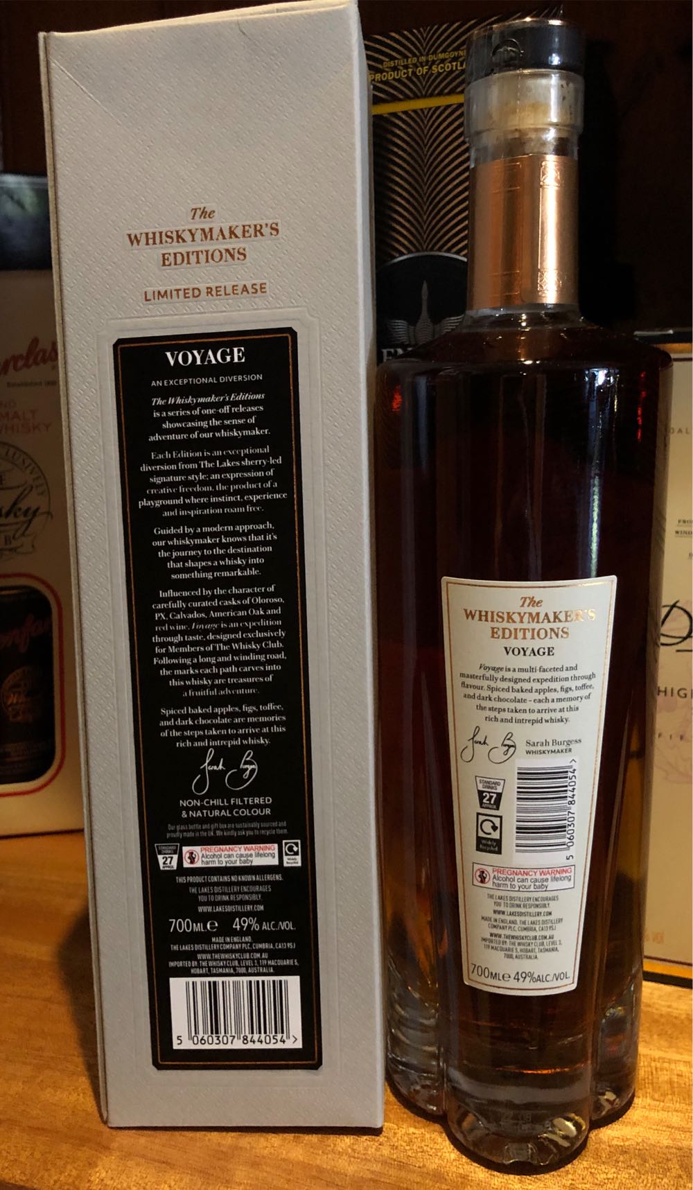 The Lakes Whiskeymaker’s Edition: Voyage - THE LAKES (700 mL) alcohol collectible - Main Image 2