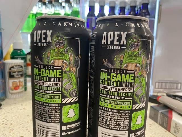 Monster Energy Original Apex Legends 500ml  alcohol collectible [Barcode 5060166698874] - Main Image 3