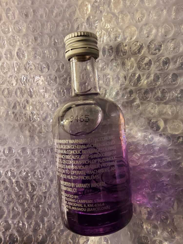 Tann’s Gin - Destilerias Campeny, S.A. (50 mL) alcohol collectible [Barcode 852976003239] - Main Image 3