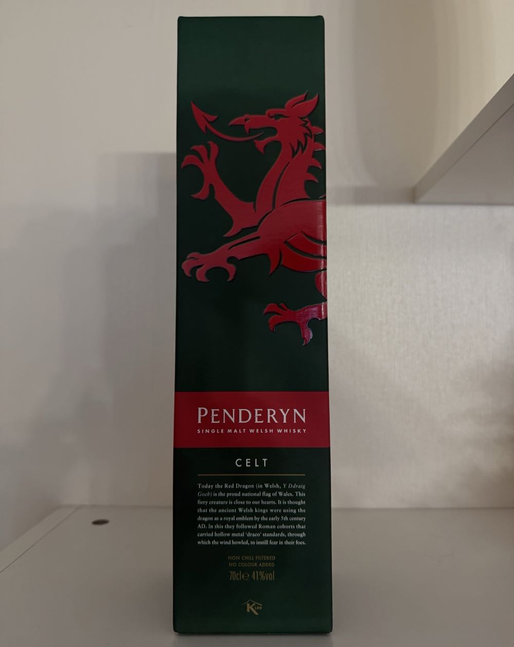 Penderyn Celt - Penderyn Distillery (700 mL) alcohol collectible [Barcode 5011594099382] - Main Image 3