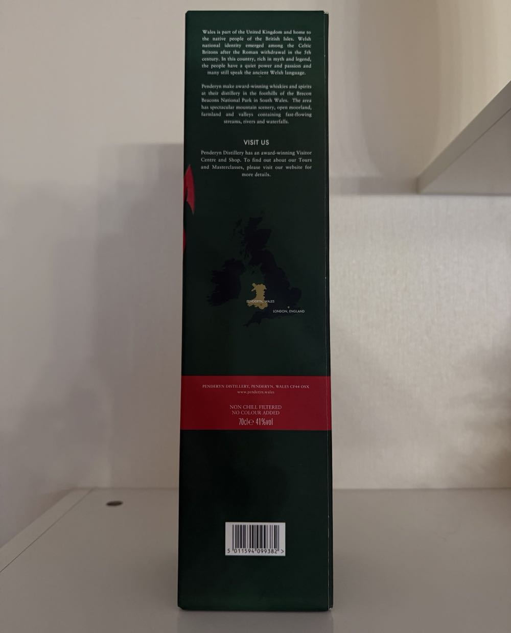 Penderyn Celt - Penderyn Distillery (700 mL) alcohol collectible [Barcode 5011594099382] - Main Image 4