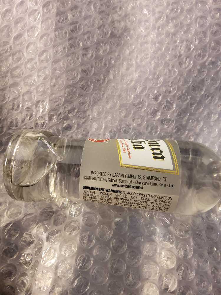 SAMBUCA ITALIA LIQUEUR - Gabriello Santoni (50 mL) alcohol collectible [Barcode 8018945450080] - Main Image 2