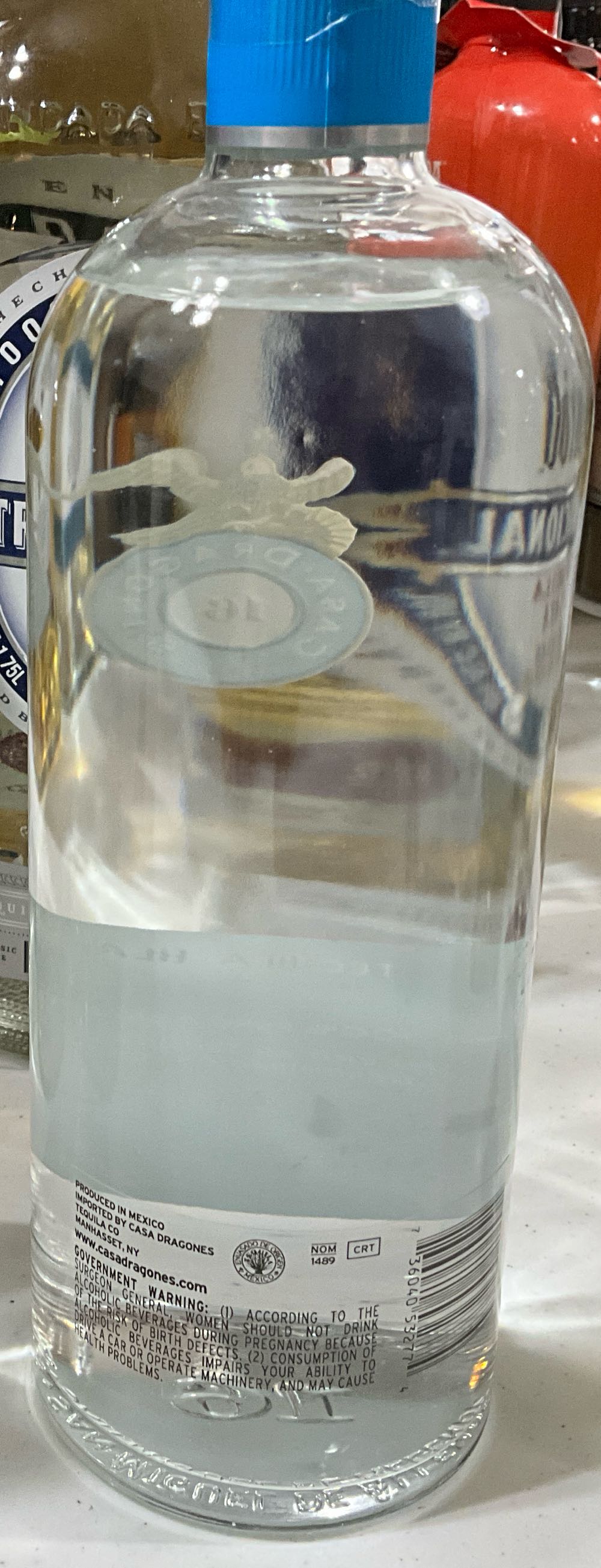 Casa Dragones Blanco Tequila - Casa Dragones (750 mL) alcohol collectible [Barcode 736040532774] - Main Image 2